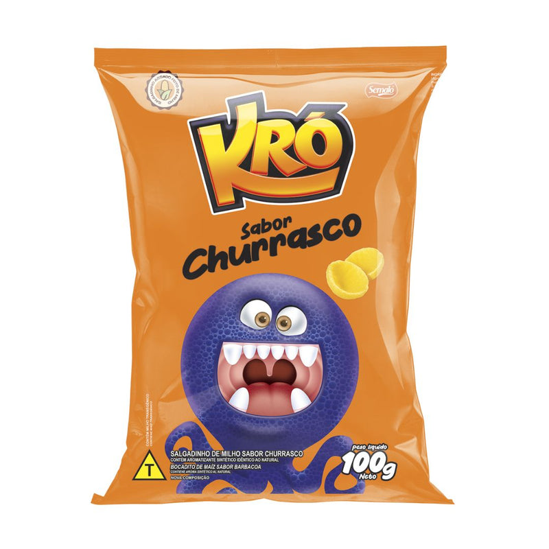 Salgadinho Kró Sabor Churrasco 100g