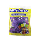 Balão Lilás Art Latex Tamanho 9