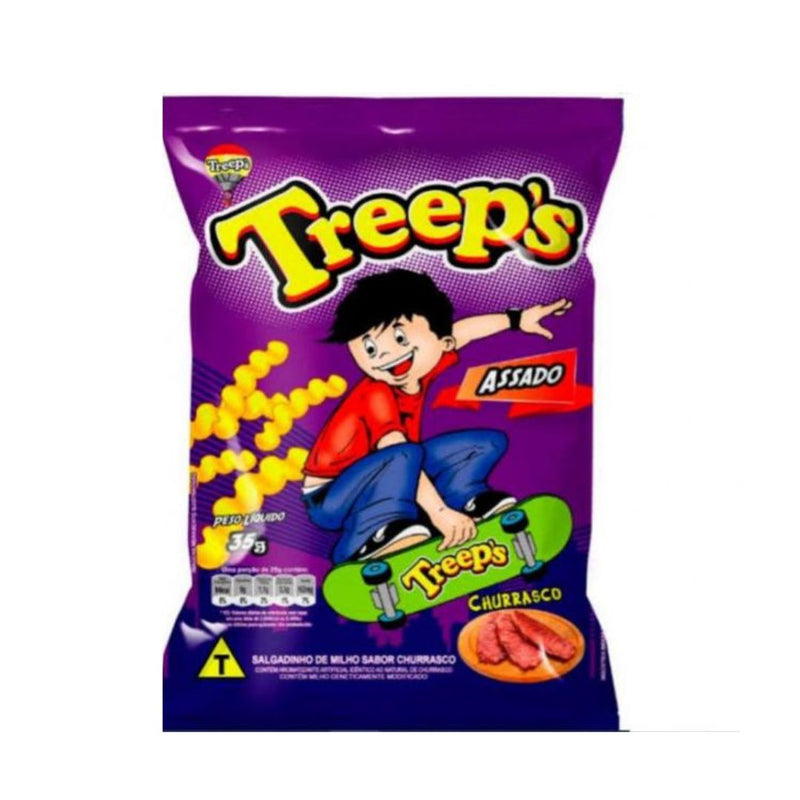 Salgadinho Treep´s Sabor Churrasco 35g