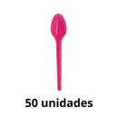 Colher Para Bolo Cor Rosa