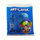 Balão Azul  Art Latex  Tamanho  6,5