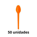 Colher Para Bolo Cor Laranja