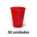 Copo Cor Vermelho 200 ml