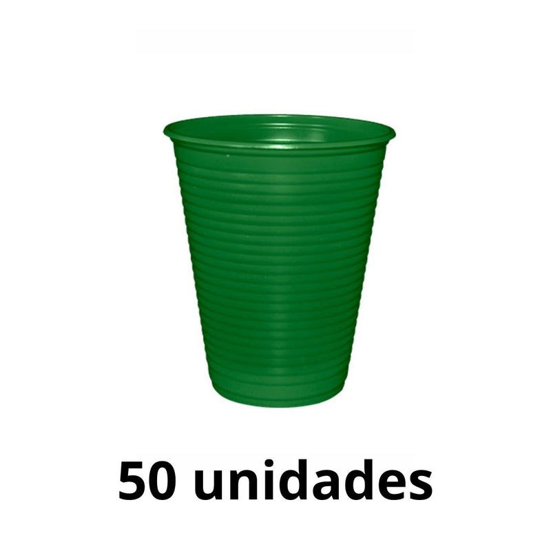 Copo Cor Verde 200 ml