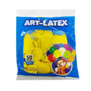 Balão  Amarelo Art Latex Tamnho 6,5