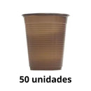 Copo Cor Marrom 200ml