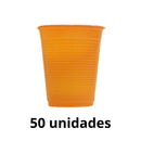 Copo Cor Laranja 200ml