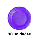 Prato Cor Roxo 15cm