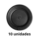 Prato Cor Preto 15cm