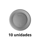 Prato Cor Prata 18cm