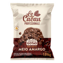 Gotas de Chocolate Fracionado Meio Amargo 1kg