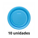 Prato Cor Azul Claro 15cm