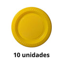 Prato Cor Amarela 15cm