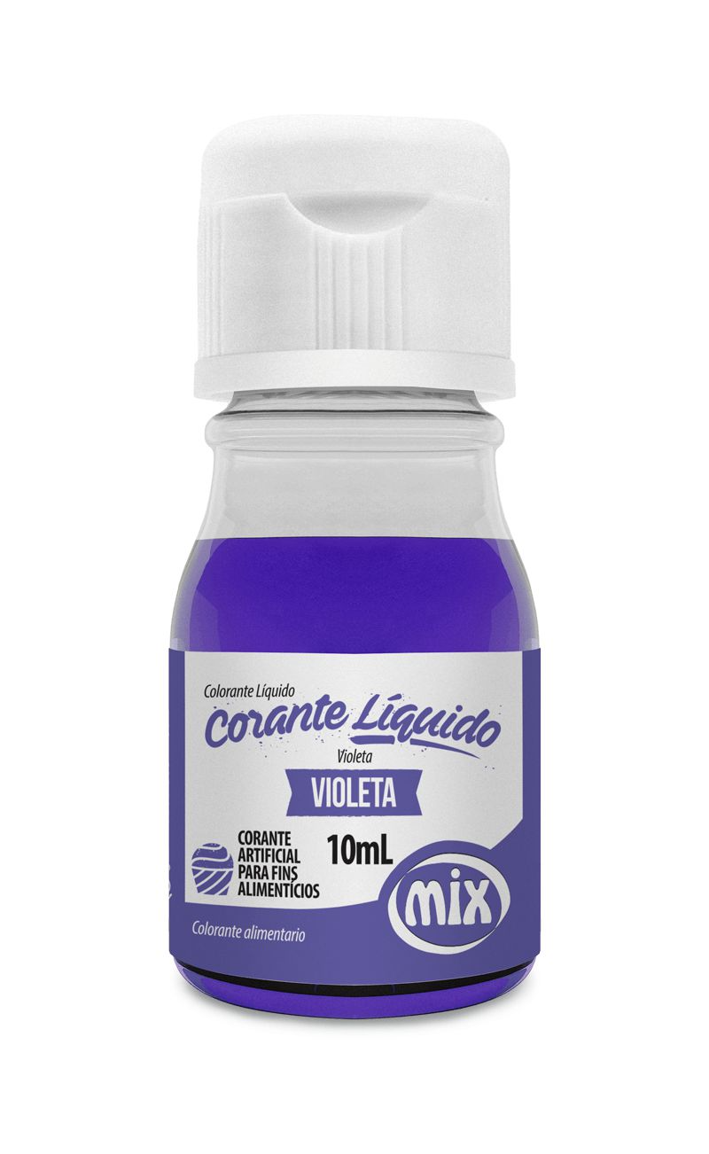 Corante Liquido 10ml Mix Confeitaria