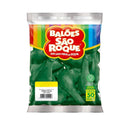 Balão Verde Folha  São Roque Tamanho 9