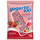 Bala Yogurte morango 100 Recheada