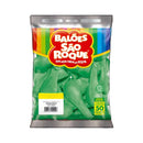 Balão Verde Bandeira  São Roque Tamanho 9