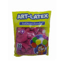 Balão Rosa Maravilha Art Latex Tamanho 9