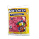 Balão Rosa Art Latex Tamanho 9