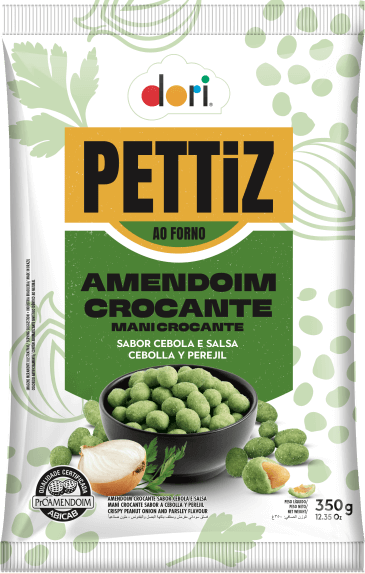 Pettiz Amendoim Crocante Cebola e Salsa