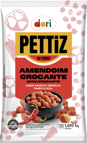 Pettiz Amendoim Crocante Pimenta 1,010kg