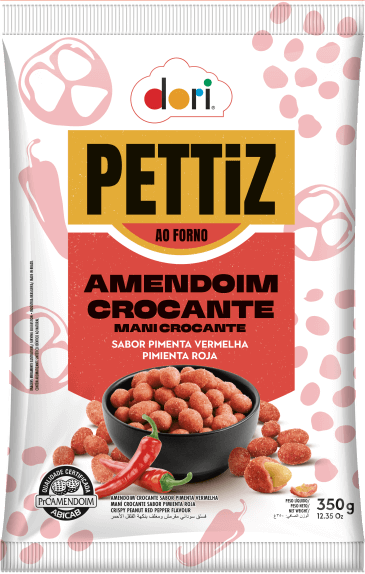 Pettiz Amendoim Crocante Pimenta