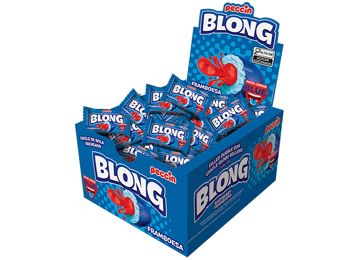 Chicle Blong Framboesa