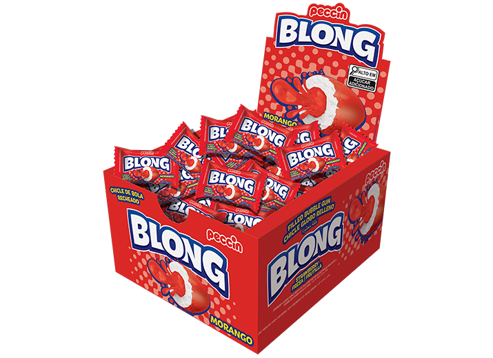 Chicle Blong Morango