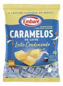 Bala De Caramelo De Leite Original Sabor Leite condensado Embaré