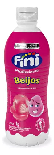 Calda Para Sorvete Beijos 1kg Fini