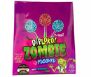 Pirulito Neon Zombie Diploko Brilha No Escuro 300g