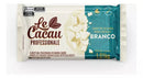 Cobertura Em Barra Sabor Chocolate Branco Lecacau 1,01Kg