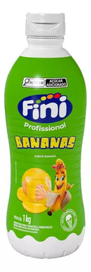 Calda De Sorvete Fini Sabor Banana 1,01kg