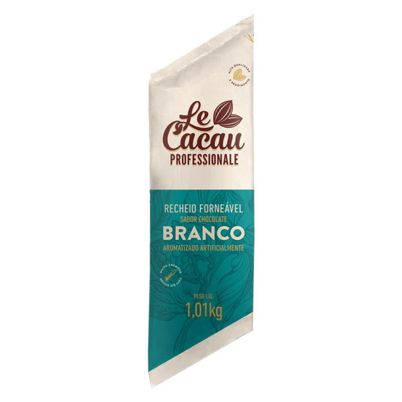 Recheio Forneavel Chocolate Branco Le Cacau