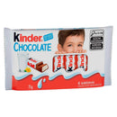 Chocolate ao Leite Kinder 75g 6 Unidades