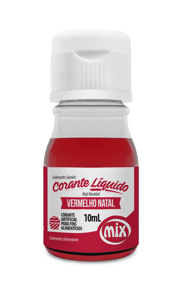 Corante Liquido 10ml Mix Confeitaria
