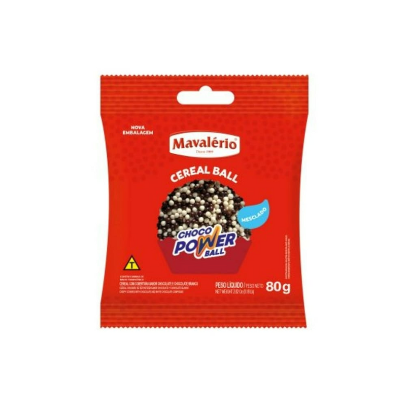 Chocopower Ball Chocolate Branco 80g