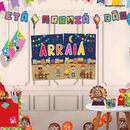 Painel Decorativo Arraiá Festa Junina